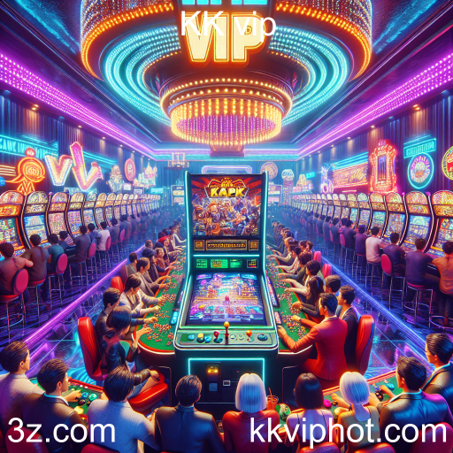 Os Jogos de Arcade: Uma Viagem Nostálgica no 'KK vip'